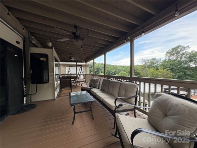 Spacious RV on deeded lot inside *BSR*. Boat & golf cart on Old North State Club at Uwharrie Point Golf community in North Carolina - for sale on GolfHomes.com, golf home, golf lot