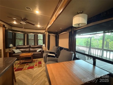 Spacious RV on deeded lot inside *BSR*. Boat & golf cart on Old North State Club at Uwharrie Point Golf community in North Carolina - for sale on GolfHomes.com, golf home, golf lot