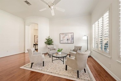 Experience elevated living in this stunning single-story home on Wildhorse Golf Club of Robson Ranch in Texas - for sale on GolfHomes.com, golf home, golf lot