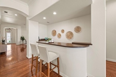 Experience elevated living in this stunning single-story home on Wildhorse Golf Club of Robson Ranch in Texas - for sale on GolfHomes.com, golf home, golf lot