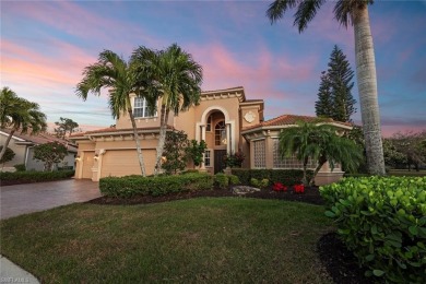 Discover the exquisite Diplomat floorplan at Belle Lago on Estero Country Club in Florida - for sale on GolfHomes.com, golf home, golf lot