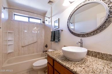 Welcome to this beautifully expanded Milano model located on one on Oakwood Golf Club  in Arizona - for sale on GolfHomes.com, golf home, golf lot