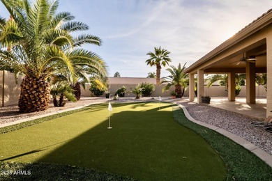Welcome to this beautifully expanded Milano model located on one on Oakwood Golf Club  in Arizona - for sale on GolfHomes.com, golf home, golf lot