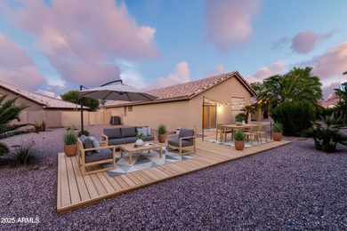 Welcome to this beautifully expanded Milano model located on one on Oakwood Golf Club  in Arizona - for sale on GolfHomes.com, golf home, golf lot