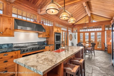 Classic mountain home in Snowmass Village with views, privacy on The Snowmass Club in Colorado - for sale on GolfHomes.com, golf home, golf lot