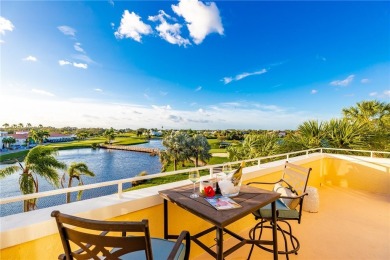 Stunning penthouse, prime location with long gorgeous water on Oak Harbor Country Club in Florida - for sale on GolfHomes.com, golf home, golf lot