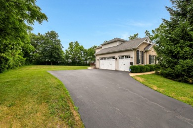 Custom home with 4 spacious bedrooms, 4.5 bathrooms nestled on on Blackstone Golf Club in Illinois - for sale on GolfHomes.com, golf home, golf lot