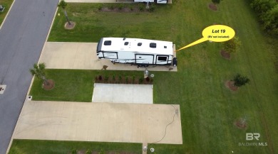 This lot is located on the north edge of the resort and borders on Gulf Links Executive Golf Course in Alabama - for sale on GolfHomes.com, golf home, golf lot