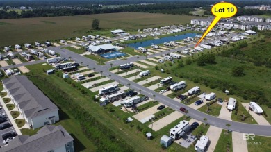 This lot is located on the north edge of the resort and borders on Gulf Links Executive Golf Course in Alabama - for sale on GolfHomes.com, golf home, golf lot