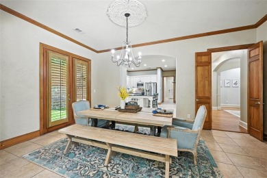 SANDERS CUSTOM HOME WITH A PRIVATE BACKYARD SANCTUARY IN on Bridlewood Golf Course in Texas - for sale on GolfHomes.com, golf home, golf lot