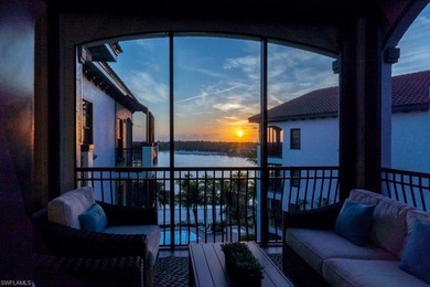It only takes a moment to see why this beachfront penthouse on Miromar Lakes Golf Club in Florida - for sale on GolfHomes.com, golf home, golf lot
