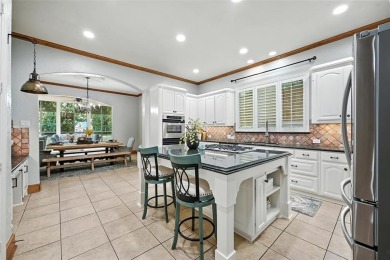 SANDERS CUSTOM HOME WITH A PRIVATE BACKYARD SANCTUARY IN on Bridlewood Golf Course in Texas - for sale on GolfHomes.com, golf home, golf lot