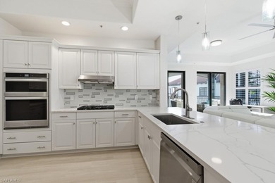 It only takes a moment to see why this beachfront penthouse on Miromar Lakes Golf Club in Florida - for sale on GolfHomes.com, golf home, golf lot