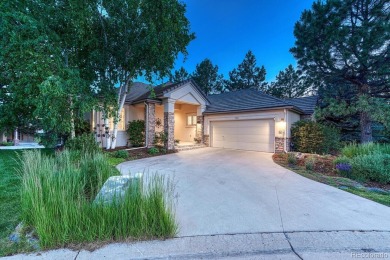 Tucked away in the trees for ultimate privacy, this beautifully on Castle Pines Golf Club in Colorado - for sale on GolfHomes.com, golf home, golf lot