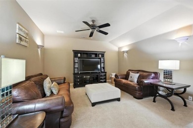 SANDERS CUSTOM HOME WITH A PRIVATE BACKYARD SANCTUARY IN on Bridlewood Golf Course in Texas - for sale on GolfHomes.com, golf home, golf lot