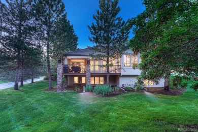 Tucked away in the trees for ultimate privacy, this beautifully on Castle Pines Golf Club in Colorado - for sale on GolfHomes.com, golf home, golf lot