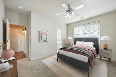 SANDERS CUSTOM HOME WITH A PRIVATE BACKYARD SANCTUARY IN on Bridlewood Golf Course in Texas - for sale on GolfHomes.com, golf home, golf lot