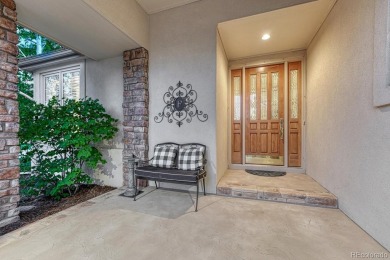 Tucked away in the trees for ultimate privacy, this beautifully on Castle Pines Golf Club in Colorado - for sale on GolfHomes.com, golf home, golf lot