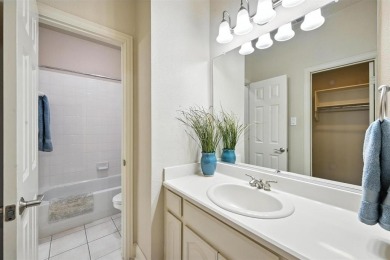 SANDERS CUSTOM HOME WITH A PRIVATE BACKYARD SANCTUARY IN on Bridlewood Golf Course in Texas - for sale on GolfHomes.com, golf home, golf lot