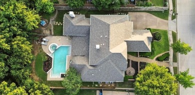 SANDERS CUSTOM HOME WITH A PRIVATE BACKYARD SANCTUARY IN on Bridlewood Golf Course in Texas - for sale on GolfHomes.com, golf home, golf lot