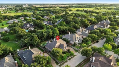 SANDERS CUSTOM HOME WITH A PRIVATE BACKYARD SANCTUARY IN on Bridlewood Golf Course in Texas - for sale on GolfHomes.com, golf home, golf lot