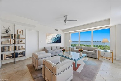 It's all about the view.  This tastefully designed residence on Bonita Bay West in Florida - for sale on GolfHomes.com, golf home, golf lot