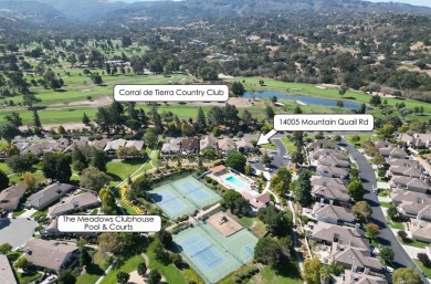 Welcome to this beautiful Meadows home across the street front on Corral de Tierra Country Club in California - for sale on GolfHomes.com, golf home, golf lot