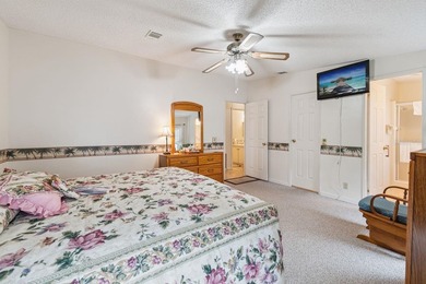 Welcome home to this well-loved, fully furnished 2-bedroom on Lake Henry Golf Club in Florida - for sale on GolfHomes.com, golf home, golf lot