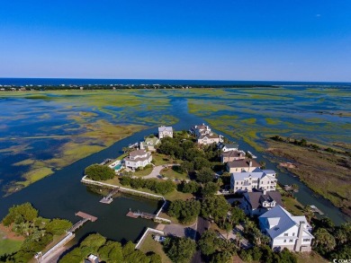 Steps from the beach in DeBordieu's Ocean Park, this unique on DeBordieu Country Club in South Carolina - for sale on GolfHomes.com, golf home, golf lot