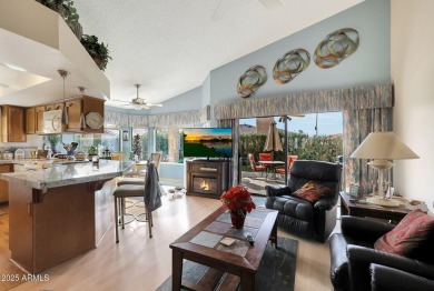 This home has 2 bedrooms and a huge office and 2560 plus sf ft on Cottonwood Country Club in Arizona - for sale on GolfHomes.com, golf home, golf lot