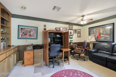 This home has 2 bedrooms and a huge office and 2560 plus sf ft on Cottonwood Country Club in Arizona - for sale on GolfHomes.com, golf home, golf lot