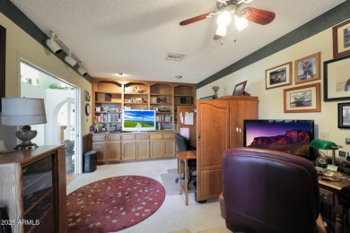 This home has 2 bedrooms and a huge office and 2560 plus sf ft on Cottonwood Country Club in Arizona - for sale on GolfHomes.com, golf home, golf lot