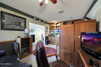 This home has 2 bedrooms and a huge office and 2560 plus sf ft on Cottonwood Country Club in Arizona - for sale on GolfHomes.com, golf home, golf lot