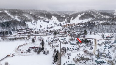 Enjoy year round resort living in bustling Ellicottville, with on Holiday Valley Resort in New York - for sale on GolfHomes.com, golf home, golf lot