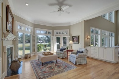 The setting is perfect and the home just right! Located on a on Colleton River Plantation Club in South Carolina - for sale on GolfHomes.com, golf home, golf lot