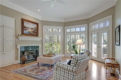 The setting is perfect and the home just right! Located on a on Colleton River Plantation Club in South Carolina - for sale on GolfHomes.com, golf home, golf lot