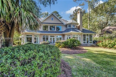 The setting is perfect and the home just right! Located on a on Colleton River Plantation Club in South Carolina - for sale on GolfHomes.com, golf home, golf lot