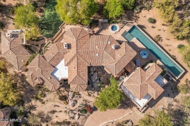 Tucked behind the guard gates of prestigious Candlewood Estates on Troon North Golf Club  in Arizona - for sale on GolfHomes.com, golf home, golf lot