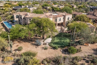 Tucked behind the guard gates of prestigious Candlewood Estates on Troon North Golf Club  in Arizona - for sale on GolfHomes.com, golf home, golf lot