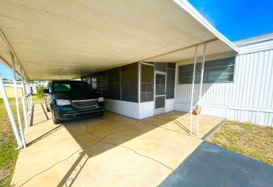 This home is located in a 55+ community!! This CUTE and UPDATED on Lone Palm Golf Club in Florida - for sale on GolfHomes.com, golf home, golf lot