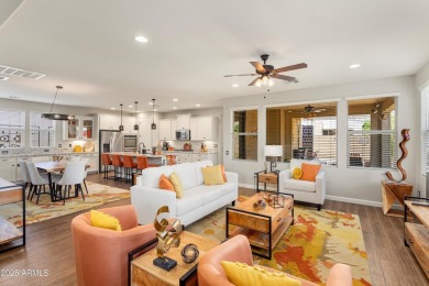 Discover the perfect blend of elegance and modern living in this on Verrado Golf Club - Victory in Arizona - for sale on GolfHomes.com, golf home, golf lot