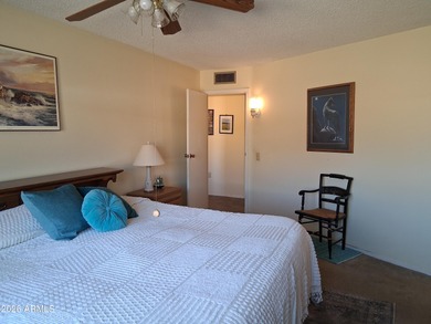 Rare 3-bedroom townhouse with an oversized private backyard! on Sun City Lakes West and East in Arizona - for sale on GolfHomes.com, golf home, golf lot