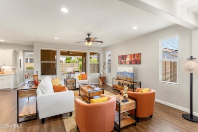 Discover the perfect blend of elegance and modern living in this on Verrado Golf Club - Victory in Arizona - for sale on GolfHomes.com, golf home, golf lot
