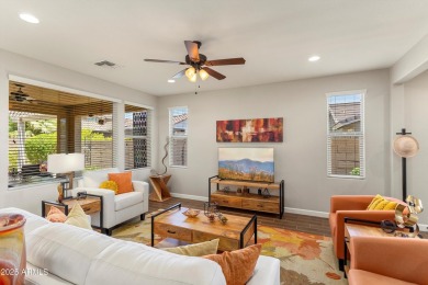 Discover the perfect blend of elegance and modern living in this on Verrado Golf Club - Victory in Arizona - for sale on GolfHomes.com, golf home, golf lot