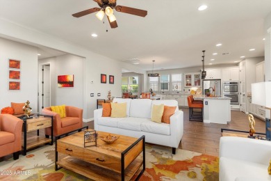 Discover the perfect blend of elegance and modern living in this on Verrado Golf Club - Victory in Arizona - for sale on GolfHomes.com, golf home, golf lot