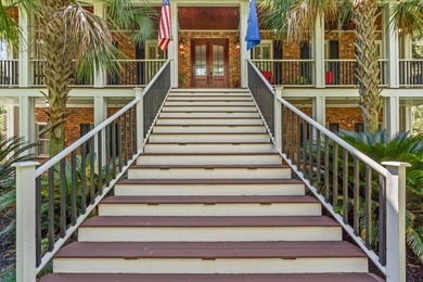 Privately nestled on a serene cul-de-sac within the gated on The Links at Stono Ferry in South Carolina - for sale on GolfHomes.com, golf home, golf lot