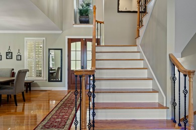 Privately nestled on a serene cul-de-sac within the gated on The Links at Stono Ferry in South Carolina - for sale on GolfHomes.com, golf home, golf lot