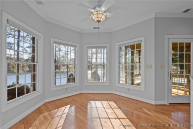 Architecturally designed waterfront home on a quiet, beautiful on Deercroft Golf and Country Club in North Carolina - for sale on GolfHomes.com, golf home, golf lot