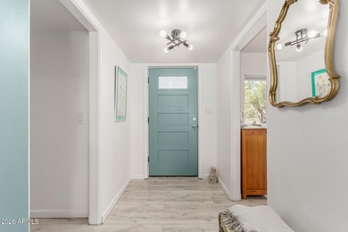 This home has a new roof, new HV/AC system, both replaced last on Encanto 18 Golf Course in Arizona - for sale on GolfHomes.com, golf home, golf lot