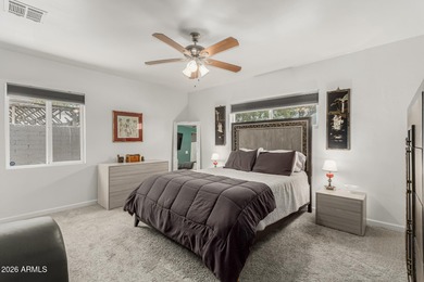 This home has a new roof, new HV/AC system, both replaced last on Encanto 18 Golf Course in Arizona - for sale on GolfHomes.com, golf home, golf lot